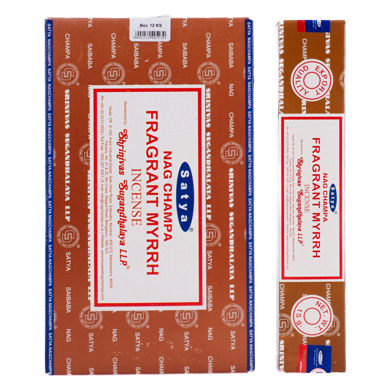 Indické vonné tyčinky Satya PK Fragrant Myrrh 15 g