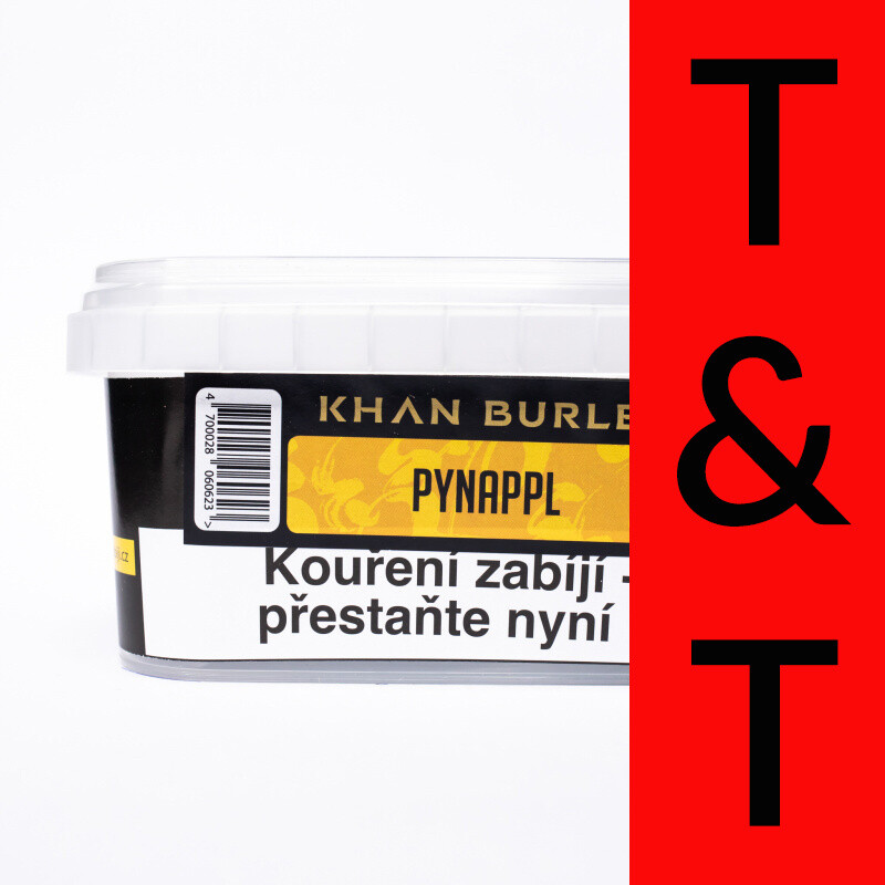 Tabák Khan Burley Pynappl 250 g
