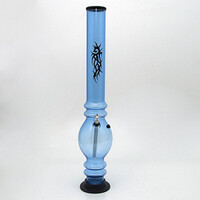 Bong acrylic Ninja Tattoo UV 50 cm modrá