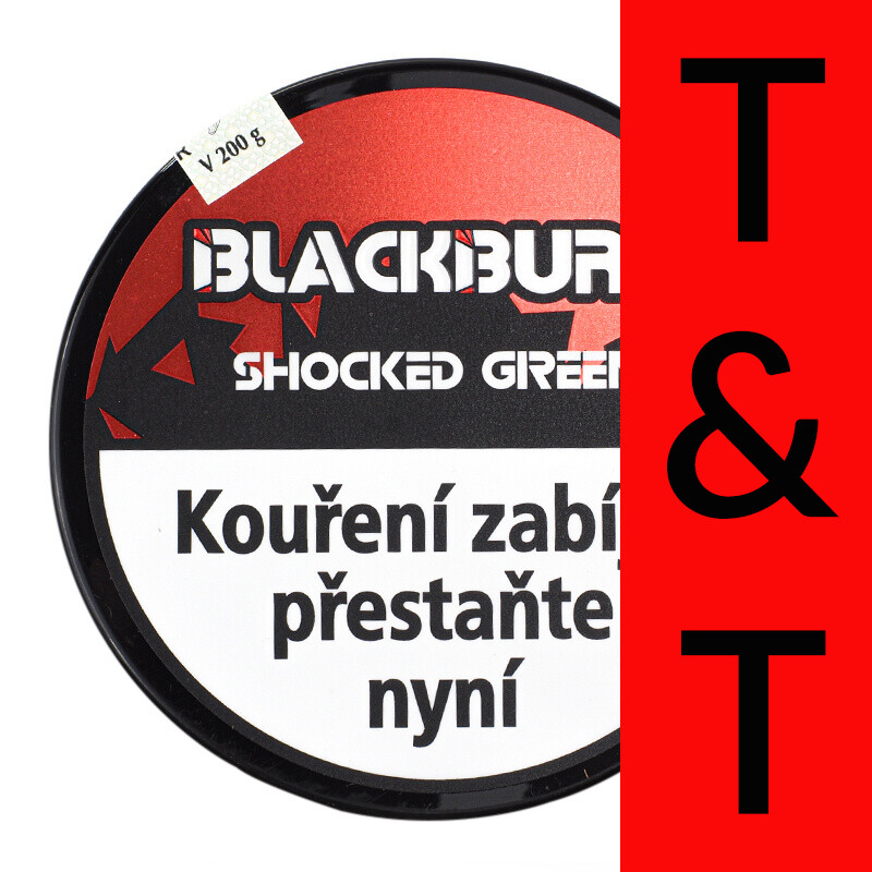 Tabák BlackBurn Shocked Green 200 g