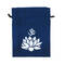 Pytlík dárkový Gifty Om Lotus 11 x 14 cm modrá
