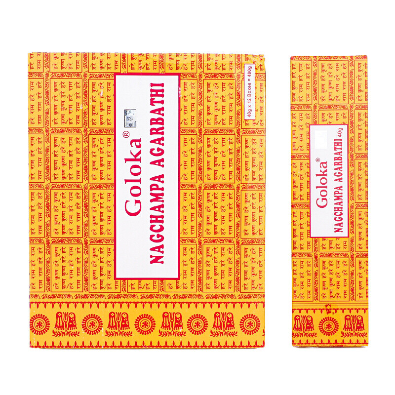 Indické vonné tyčinky Goloka Nag Champa 40 g