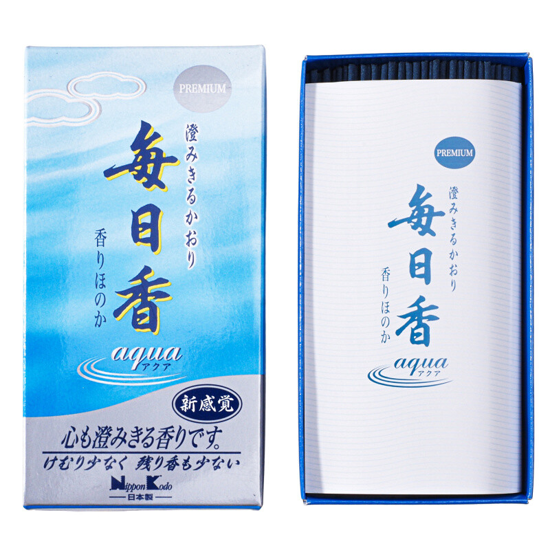 Japonské vonné tyčinky Nippon Mainichi-koh Aqua 310 ks