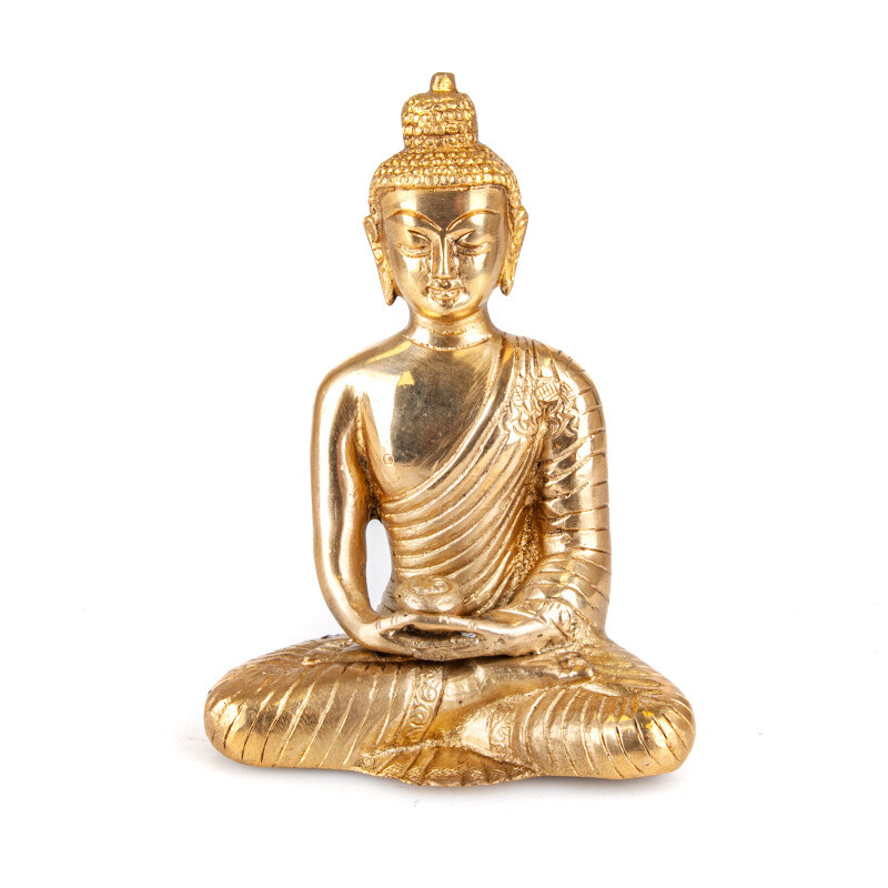 Soška kov Buddha Meditation 16 cm