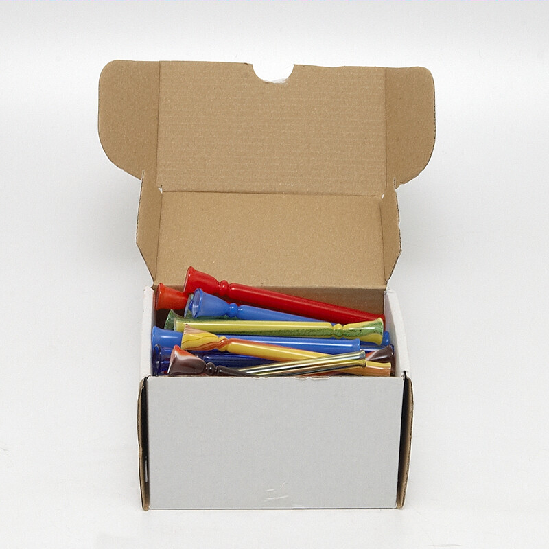 Skleněnka barevná Frutta 9 cm Box 50 ks