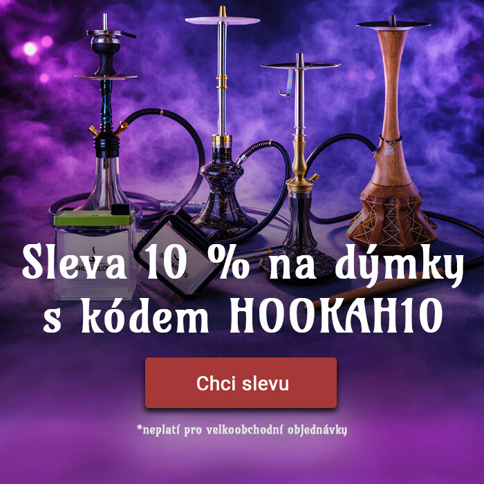 Slevový kód na vodní dýmky