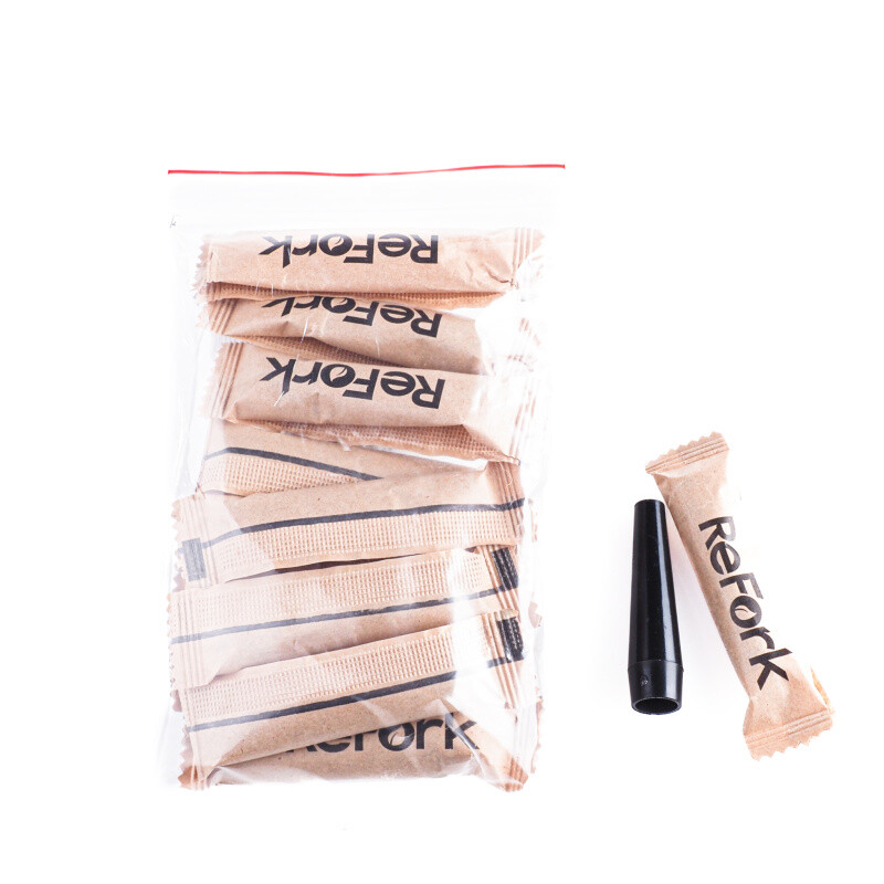 Hygienický náustek Refork ECO Black 5,5 cm IN 10 ks