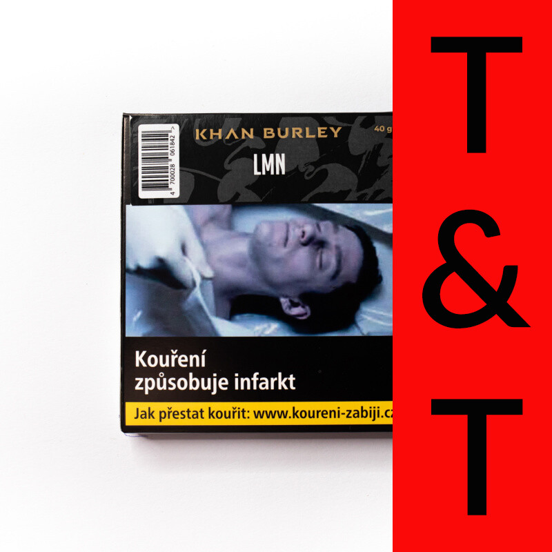 Tabák Khan Burley Lmn 40 g