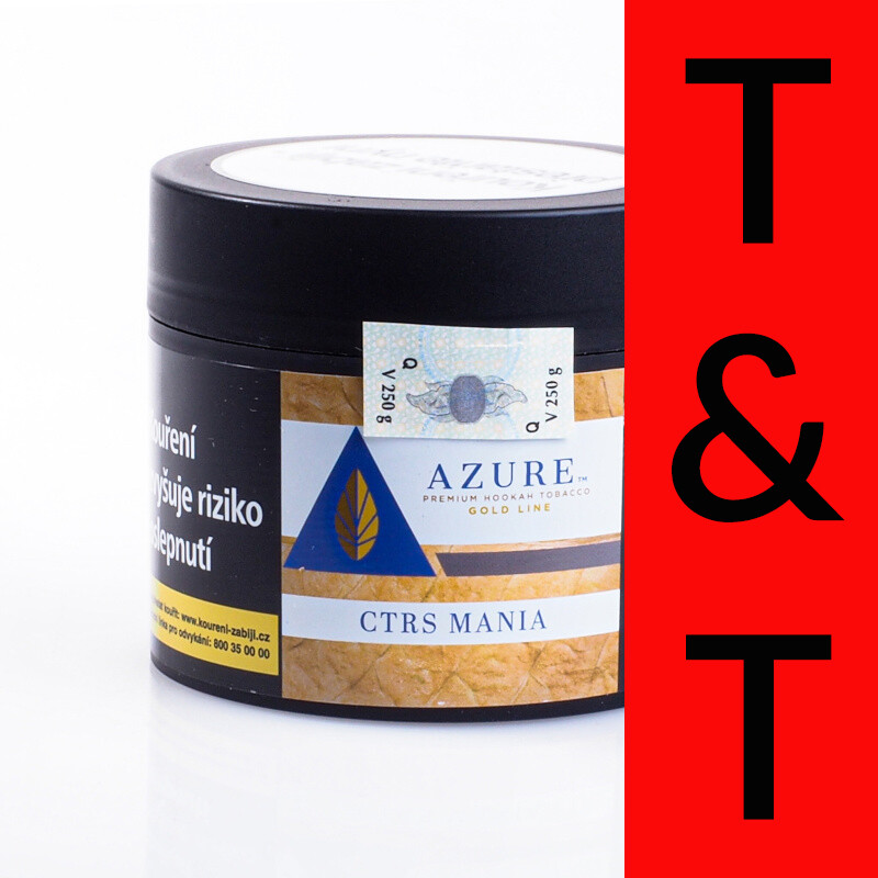 Tabák Azure Gold Ctrs Mania 250 g