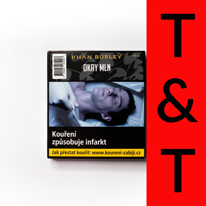 Tabák Khan Burley Okay Mln 40 g
