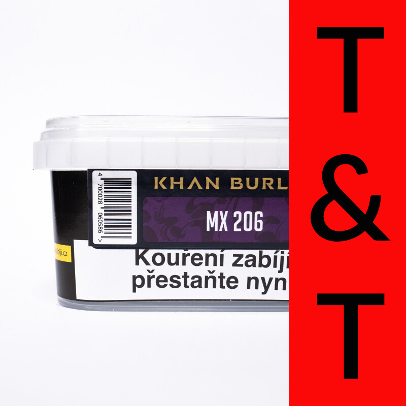 Tabák Khan Burley MX 206 250 g
