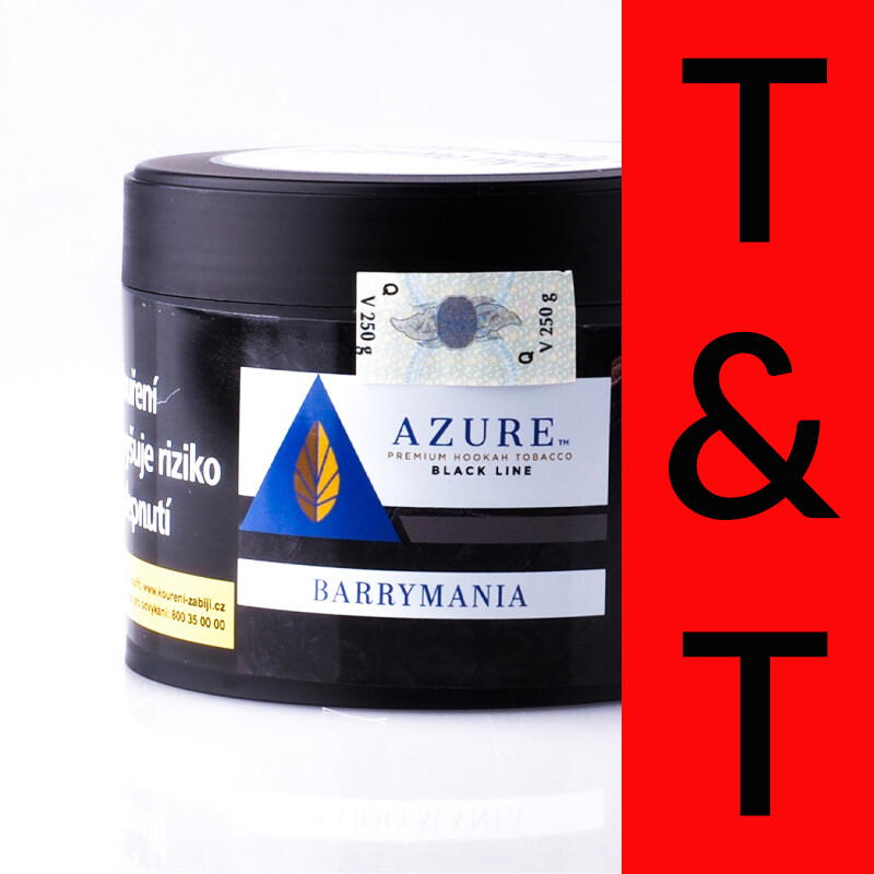 Tabák Azure Black Barrymania 250 g