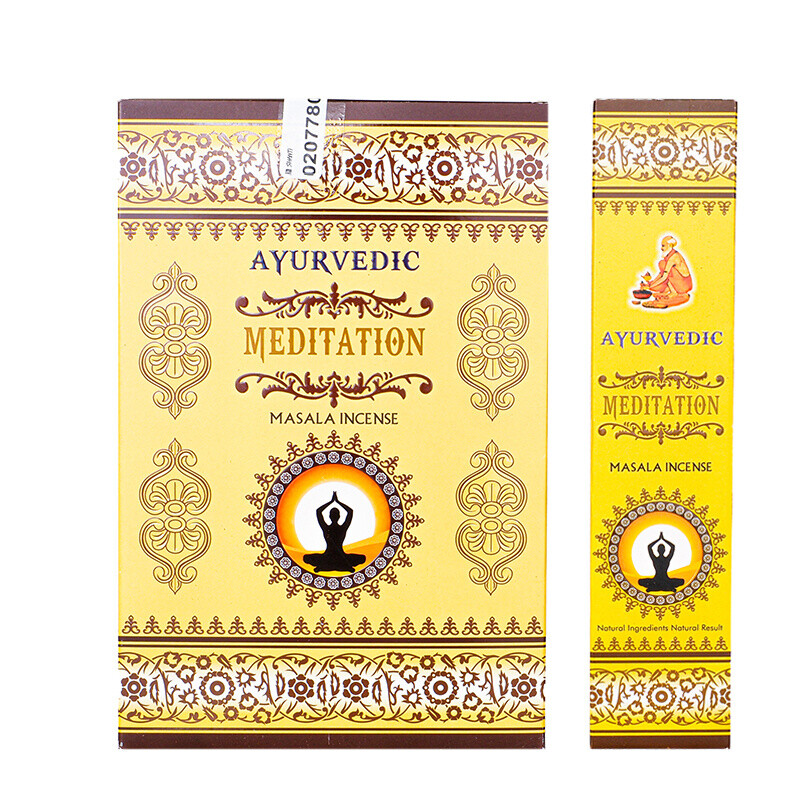 Indické vonné tyčinky Ayurvedic Meditation