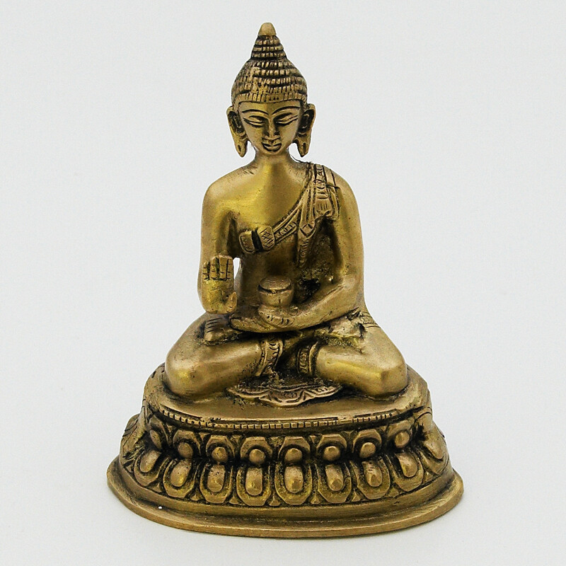 Soška kov Buddha 13,5 cm VI