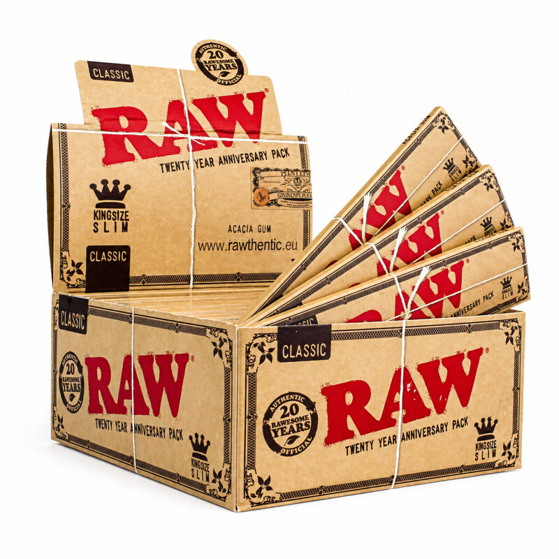 Cigaretové papírky RAW KS Slim Box 50 ks