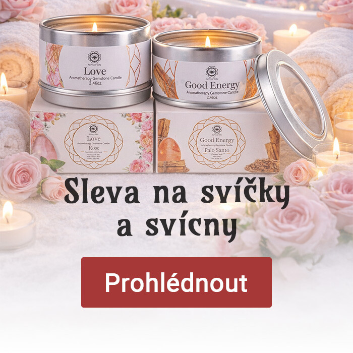 Sleva na svíčky a svícny