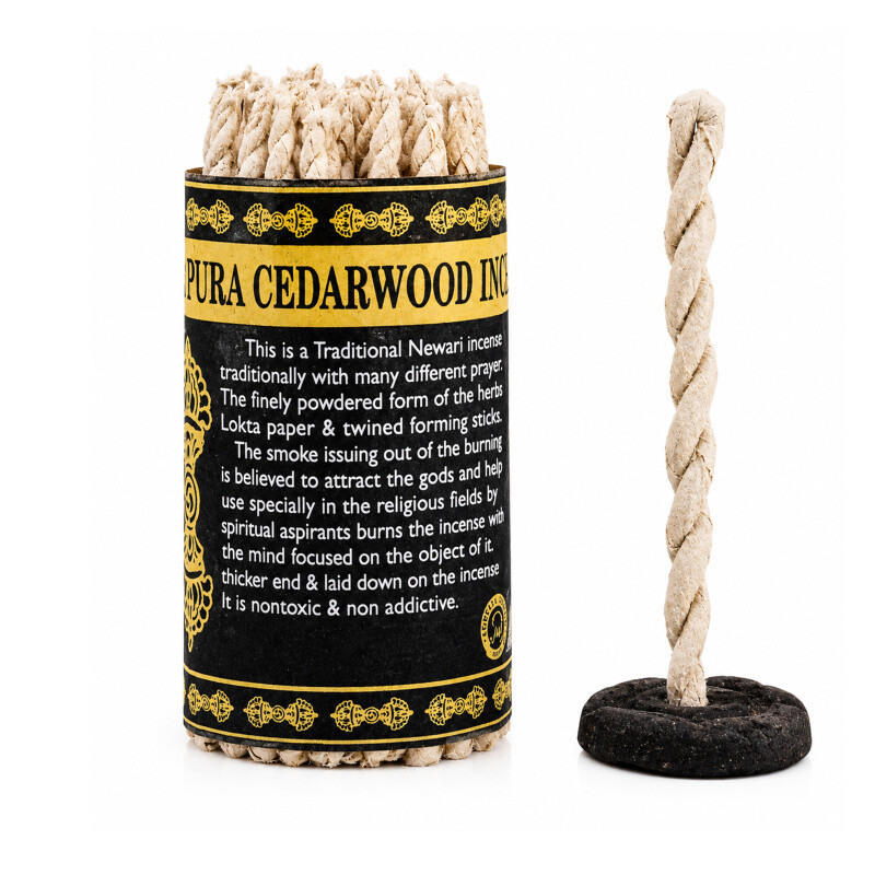 Tibetské vonné provázky Dhupaya Vajra Cedarwood