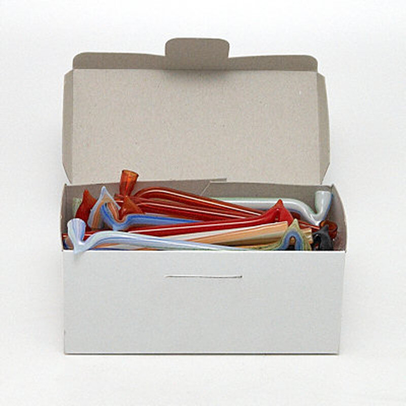 Skleněnka barevná Špek 13 cm Box 40 ks