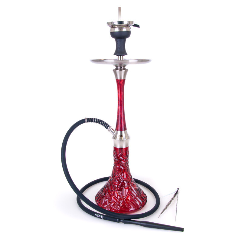 Vodní dýmka Aladin Epox 580 Red & Black