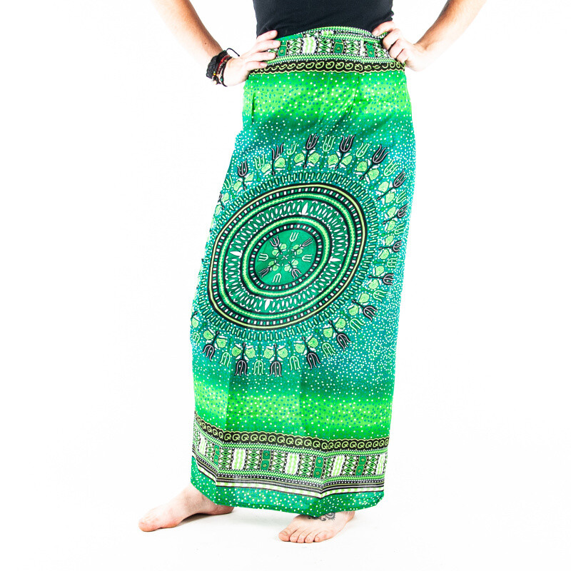 Sukně Trident Mandala zelená