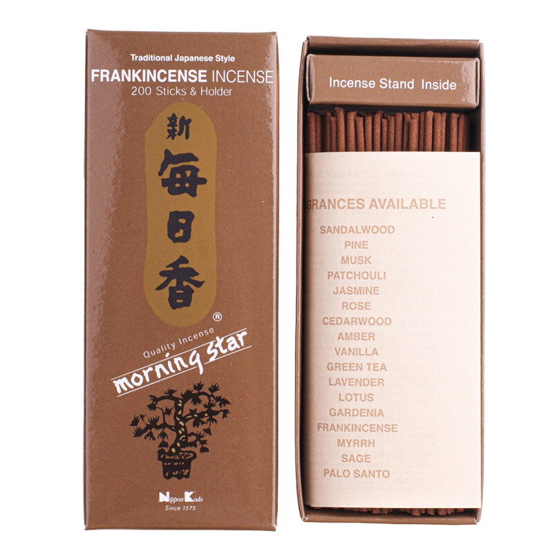 Japonské vonné tyčinky Nippon M/S 200 ks Frankincense