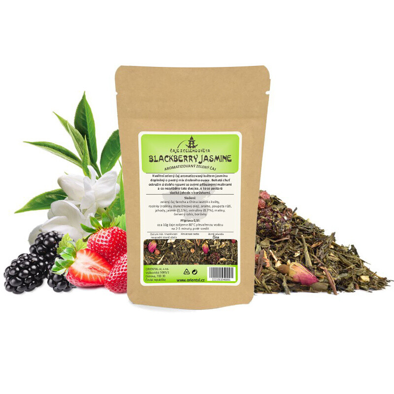 Čaj aromatizovaný Blackberry Jasmine 50 g