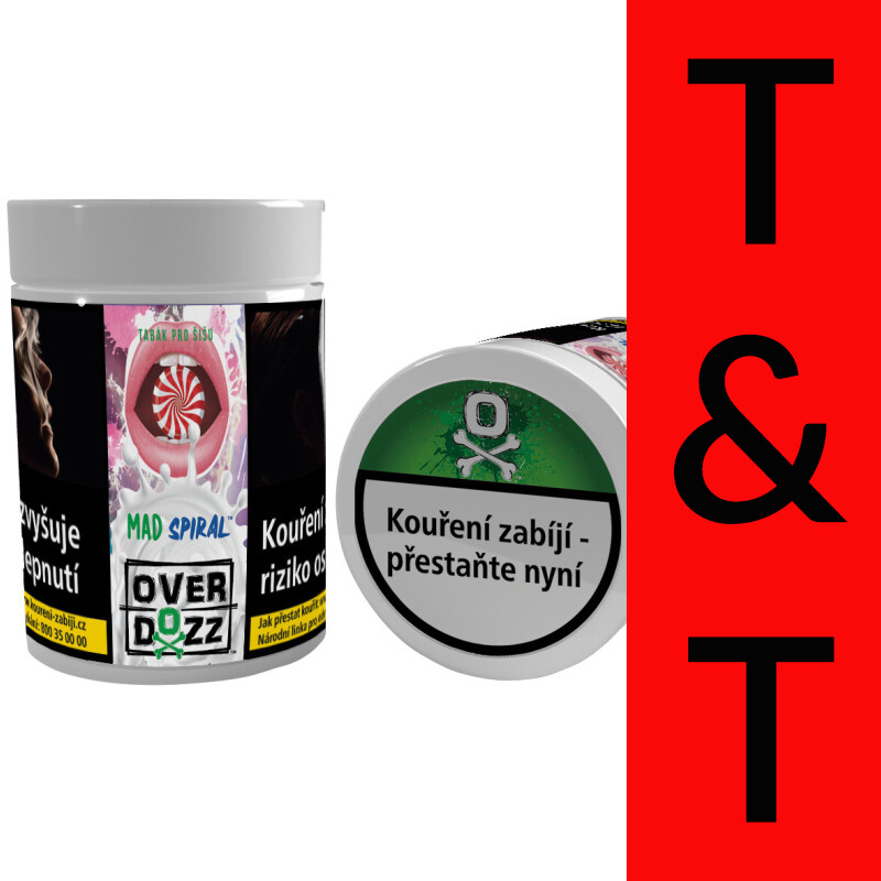 Tabák Overdozz Mad Spiral 50 g