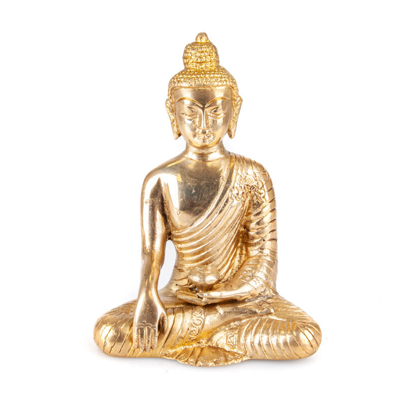 Soška kov Buddha Touching 16 cm