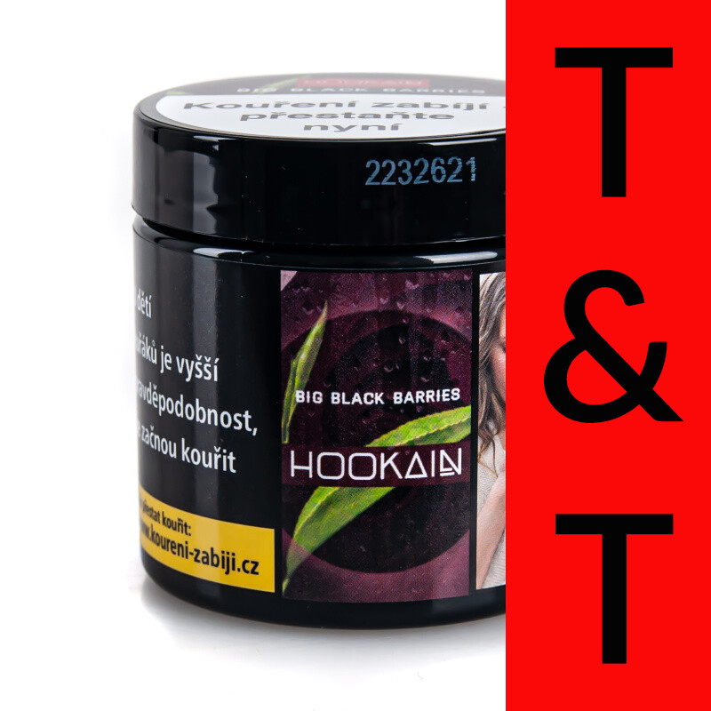 Tabák Hookain Big Black Barries 50 g