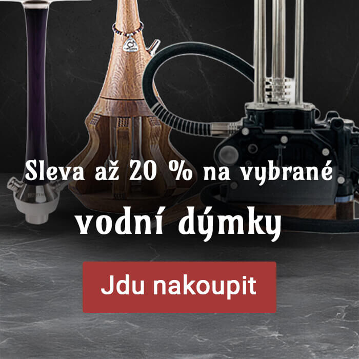 Sleva až 20 % na vybrané dýmky