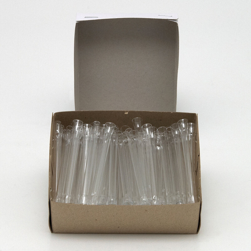 Skleněnka 8 cm průměr 6 mm Box 100 ks