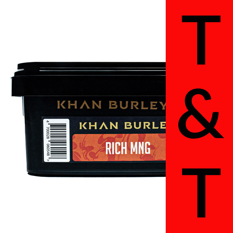 Tabák Khan Burley Rich Mng 250 g