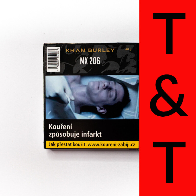 Tabák Khan Burley MX 206 40 g