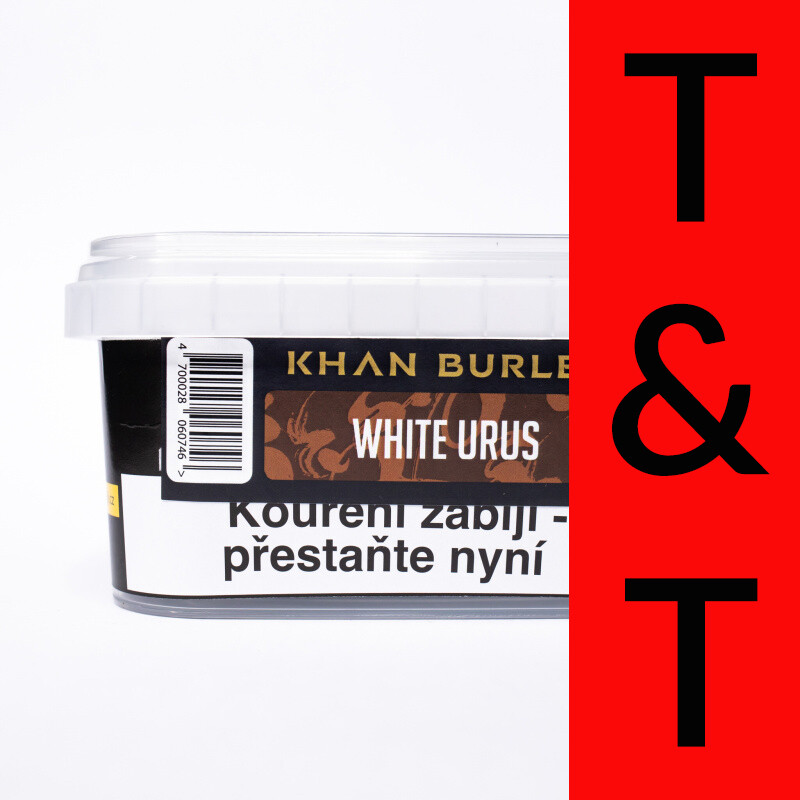 Tabák Khan Burley White Urus 250 g