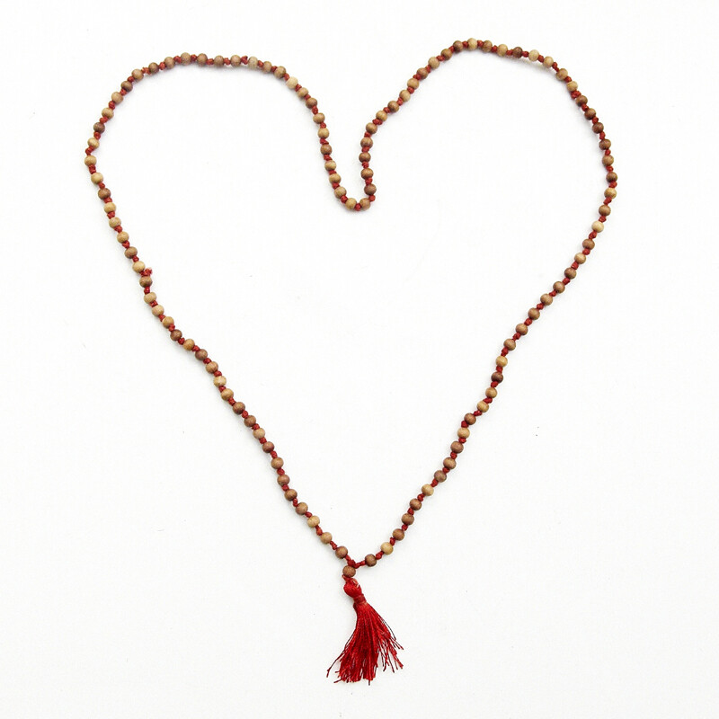 Japa Mala santal 06 mm s uzly