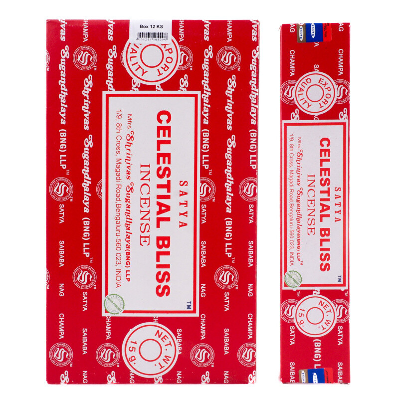 Indické vonné tyčinky Satya PK Celestial Bliss 15 g