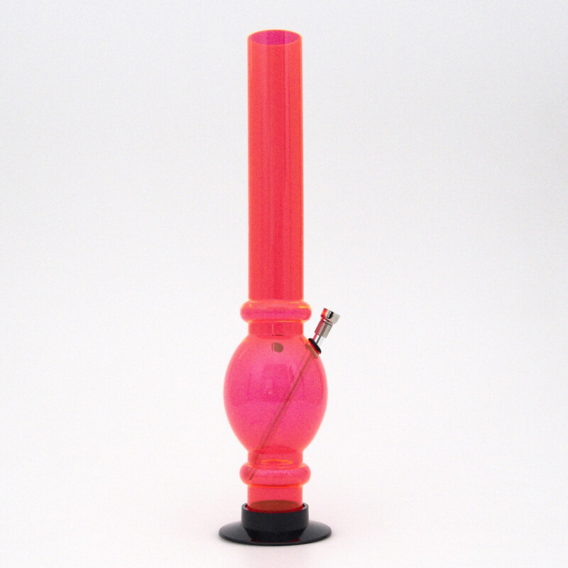 Bong acrylic Ninja 45 cm oranžová