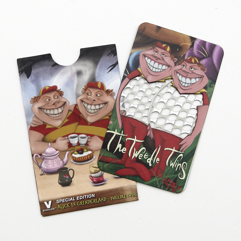 Drtička Credit Card Alice in Grinderland - Tweedle Twins