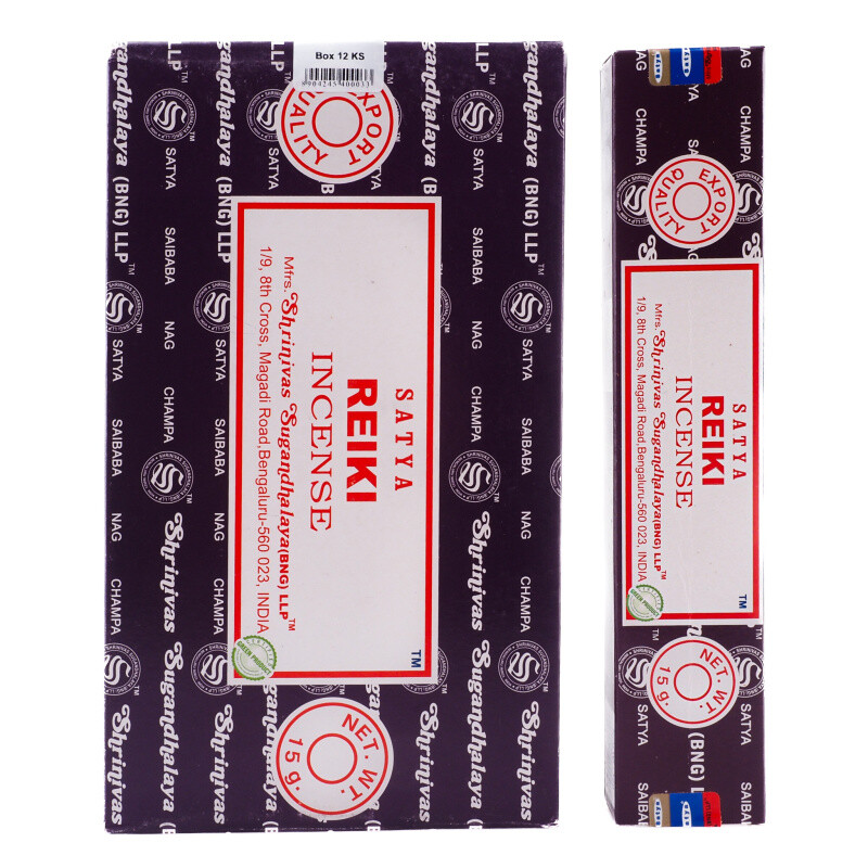 Indické vonné tyčinky Satya PK Reiki 15 g