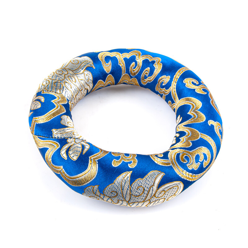 Podložka pod tibetskou mísu Orient Circle 16 cm modrá