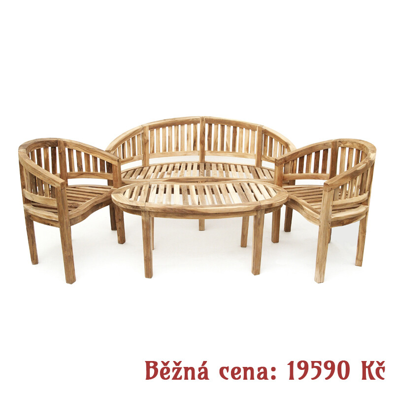 Bazar - Teak - sedací souprava