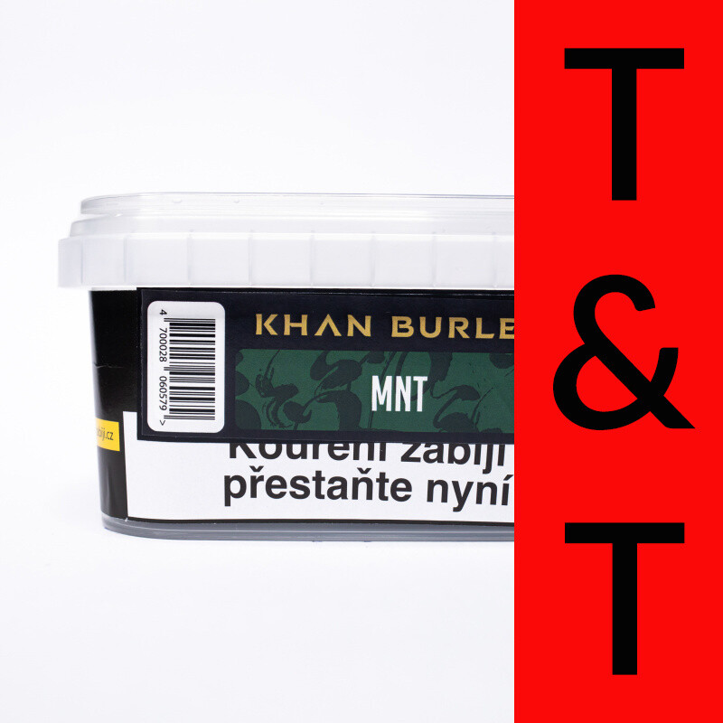 Tabák Khan Burley Mnt 250 g