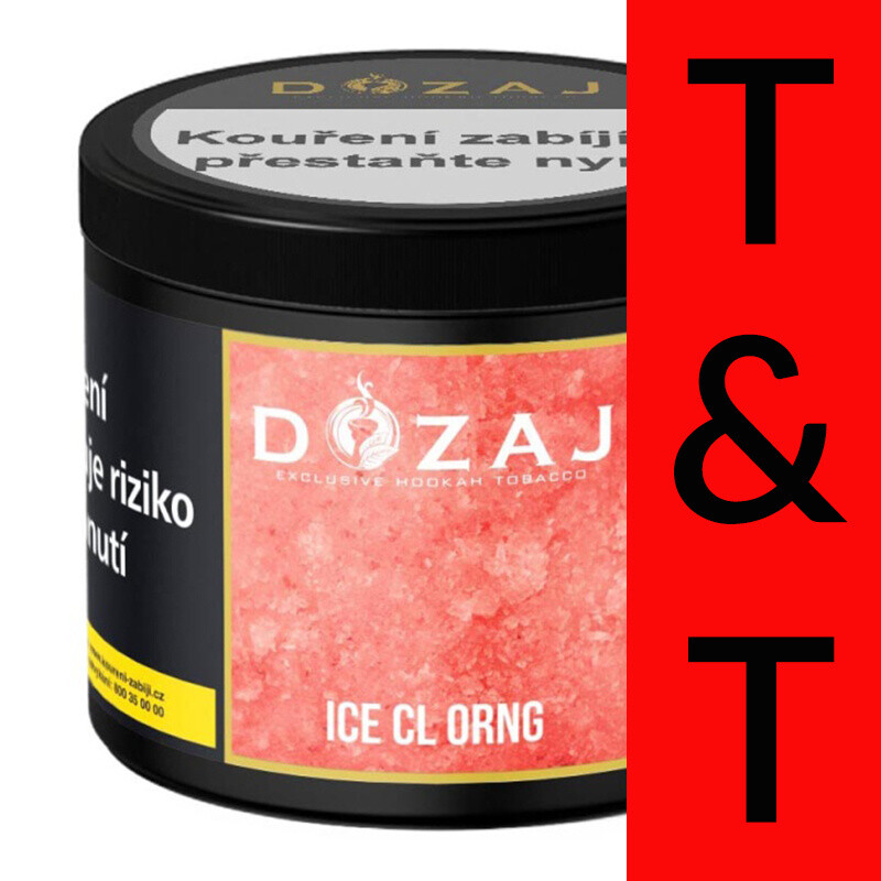 Tabák Dozaj Gold Ice Cl Orng 200 g