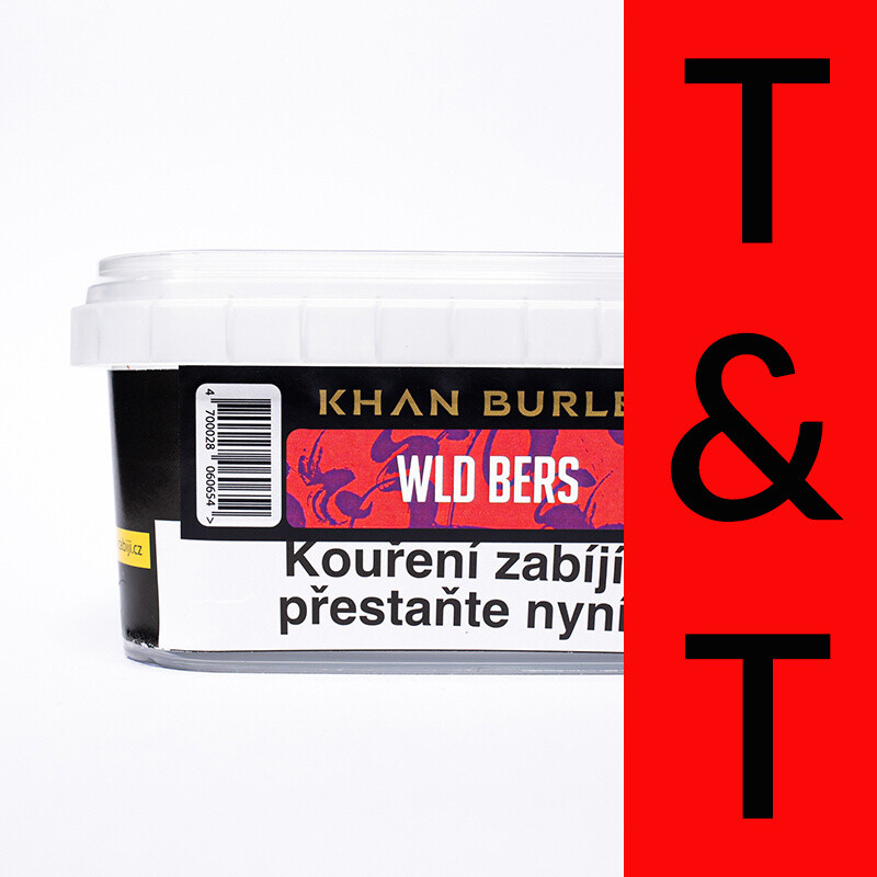 Tabák Khan Burley Wld Bers 250 g