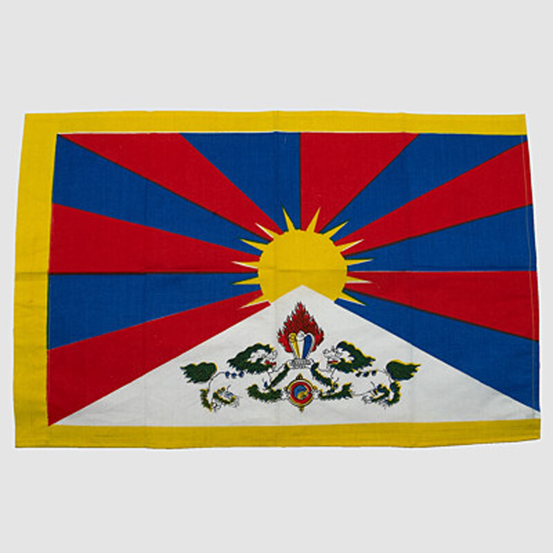Tibetská vlajka 40 x 52 cm