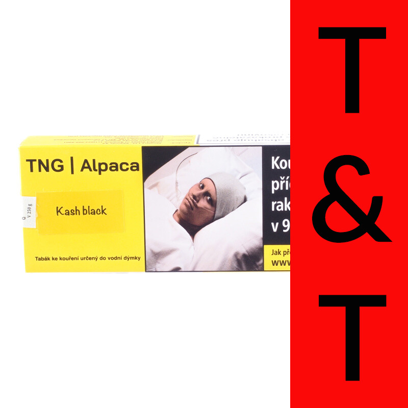 Tabák TNG Alpaca Kash Black 250 g
