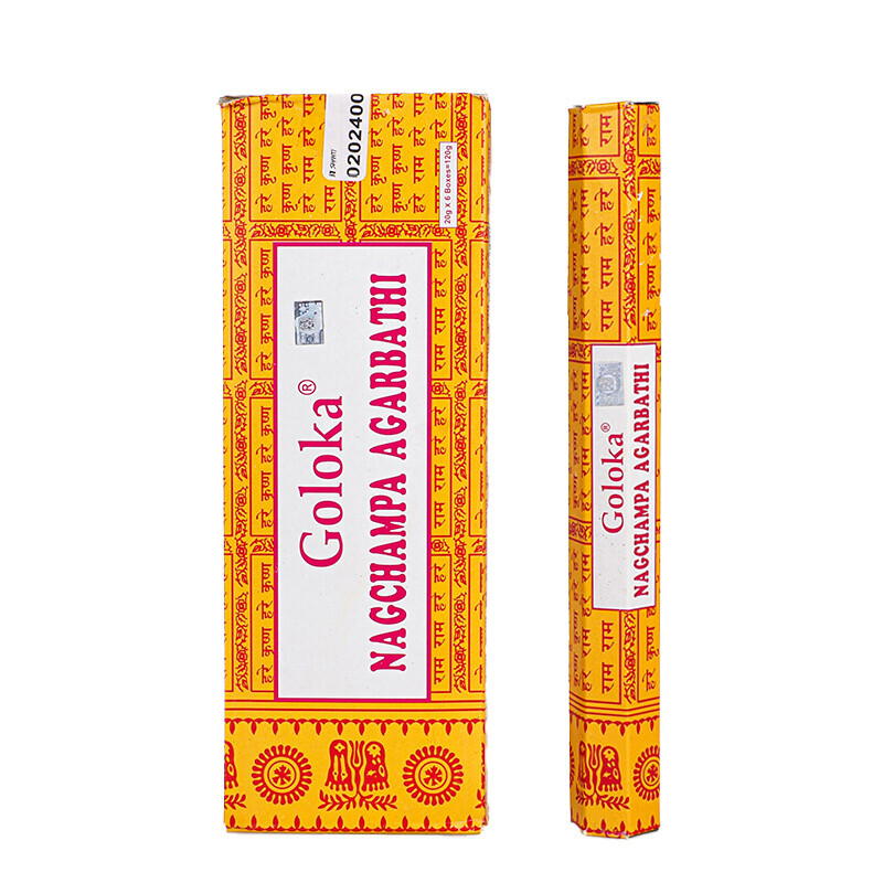 Indické vonné tyčinky Goloka Nag Champa 20 g
