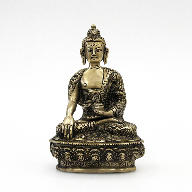 Soška kov Buddha 19,5 cm 02