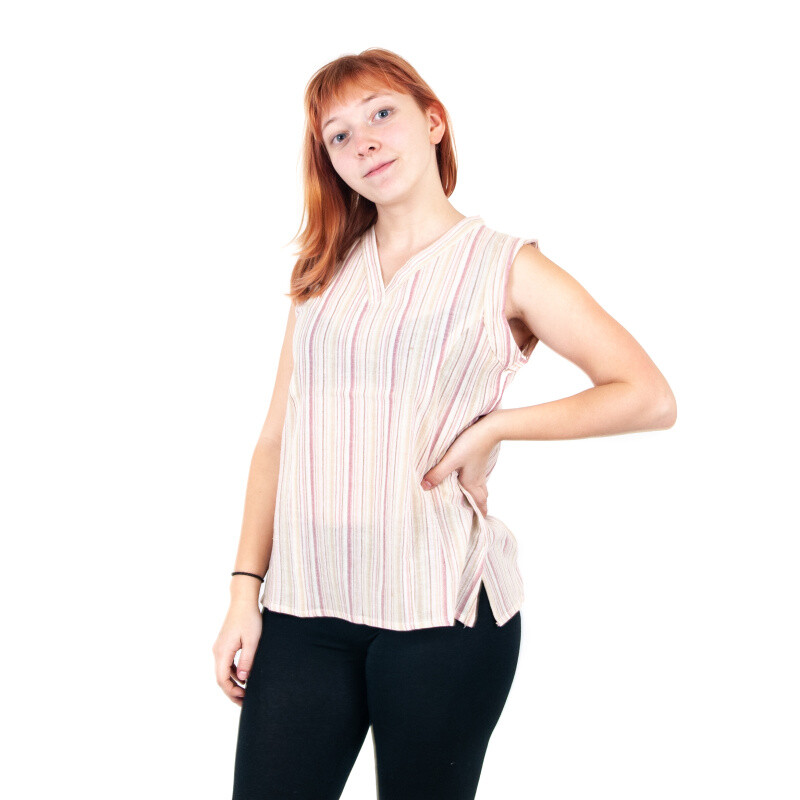 Top halenka Lýdie bez rukávů M 04