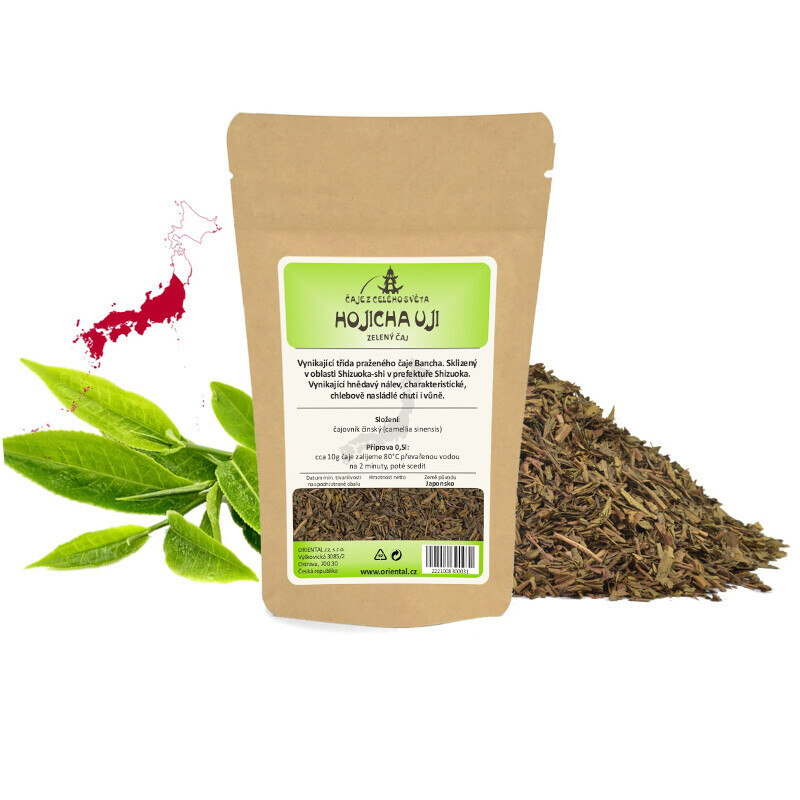 Japonský zelený čaj Hojicha Uji 50 g